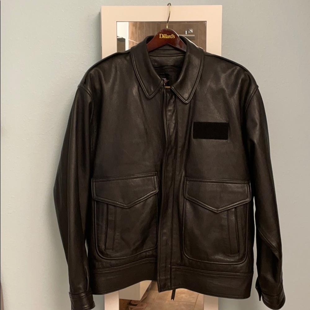 Leather Airline Jacket